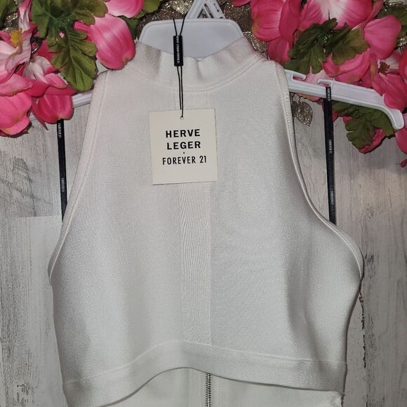 NWT Herve Leger Bandage Midi Dress - Picture 10 of 11